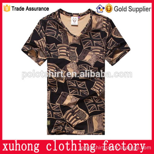 Plain cheap price 2015 hot style high quality brand all over print t-shirts
